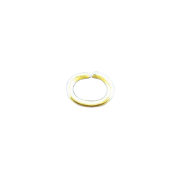 Ringe oval Messing 6,6 x 4,9 x 1,0mm offen Biegeringe 5000 Stück